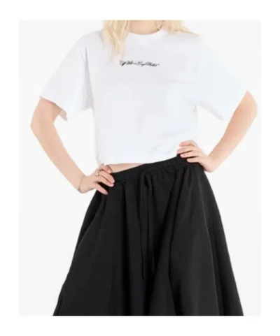 Off-white Arrow-graphic T-shirt In White