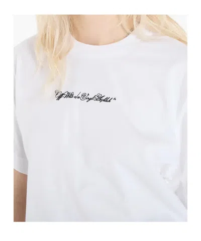 Off-white Arrow-graphic T-shirt In White