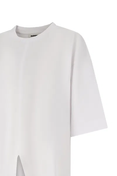 Darkpark Oversized Splits T-shirt In Gray