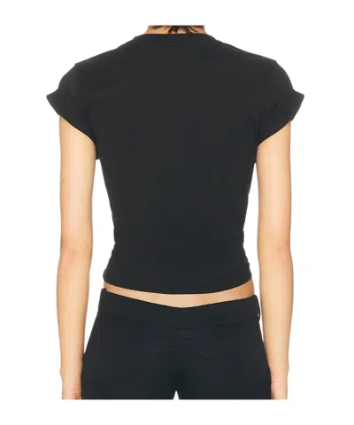 Givenchy Bow Tie T-shirt In Black