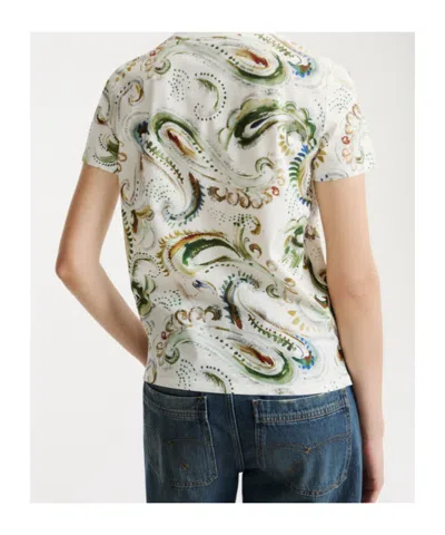 Marella Printed Jersey T-shirt In Multi