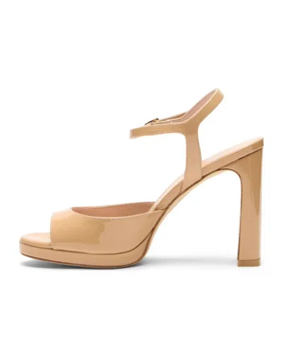 Stuart Weitzman Babette Platform In Neutral