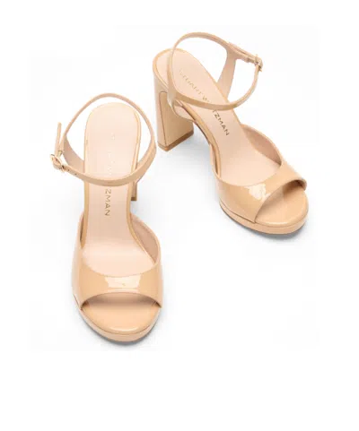 Stuart Weitzman Babette Platform In Neutral