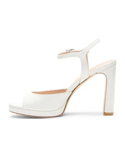Stuart Weitzman Babette Platform In White