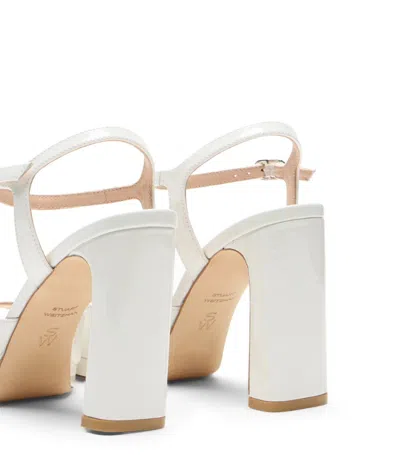 Stuart Weitzman Babette Platform In White