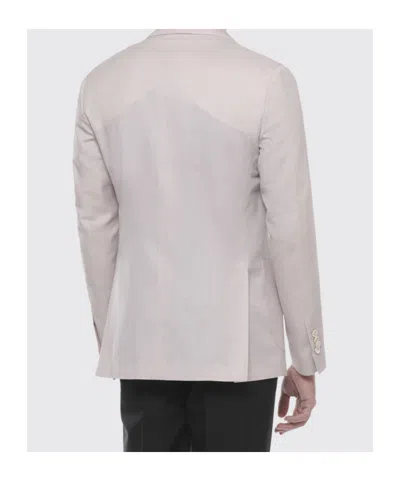 Lardini Single-breasted Blazer In Gray