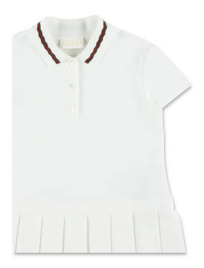 Gucci Mini Dress In White