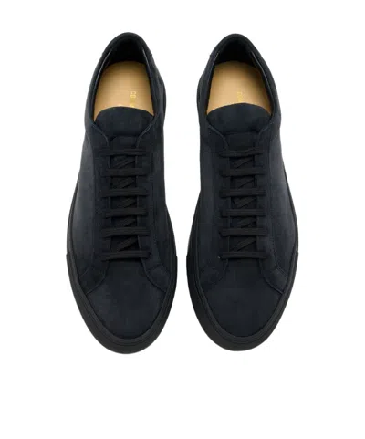 Common Projects Round-toe Sneakers In Black