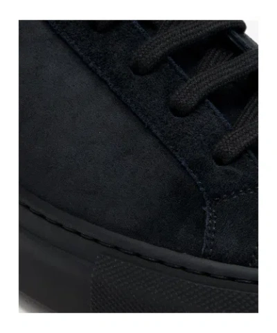 Common Projects Round-toe Sneakers In Black