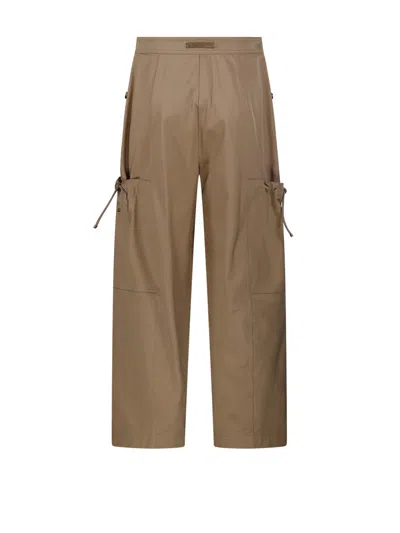 Max Mara Mxmlepre Cargo-pocket Trousers In Brown
