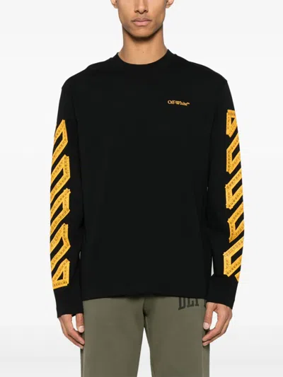 Off-white Graphic Sweatshirt In Black