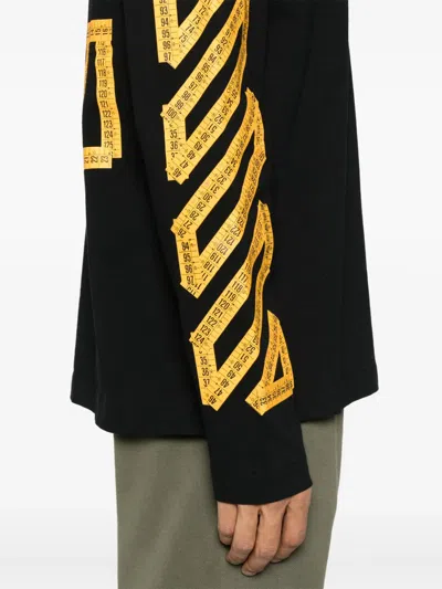 Off-white Graphic Sweatshirt In Black