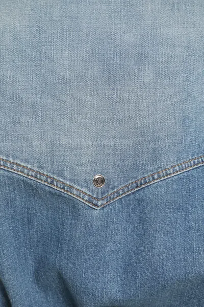 Versace Denim Jacket In Blue