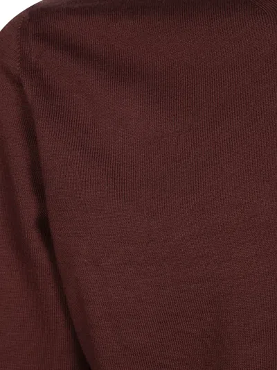 Alpha Studio Round-neck T-shirt In Red