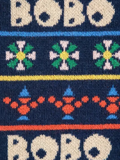 Bobo Choses Patterned Button-fastening Vest In Blue