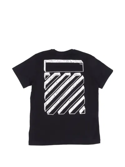 Off-white Scribble T-shirt In Black