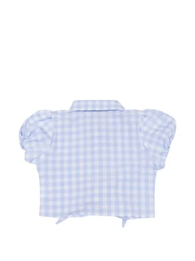 Magil Camicia Con Nodo In Vichy In Multi