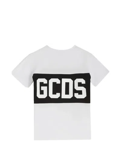 Gcds Logo-print T-shirt In White