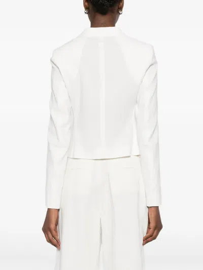 Hugo Boss Button Jacket In White