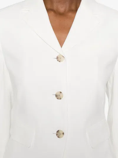 Hugo Boss Button Jacket In White