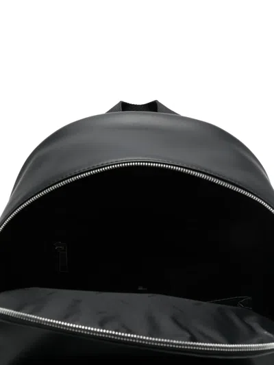 Hugo Boss Zip-pocket Backpack In Black