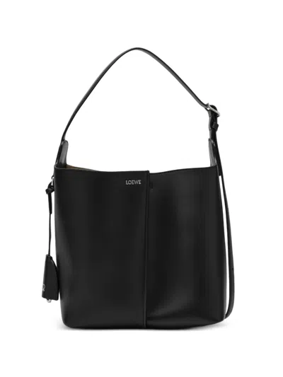 Loewe Medium Bilbao Bucket In Smooth Leather Skin For Woman In Black