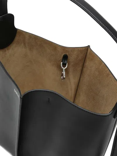 Loewe Medium Bilbao Bucket In Smooth Leather Skin For Woman In Black
