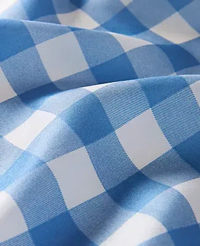 Ann Taylor Weekend Gingham Silk Scarf In Pink