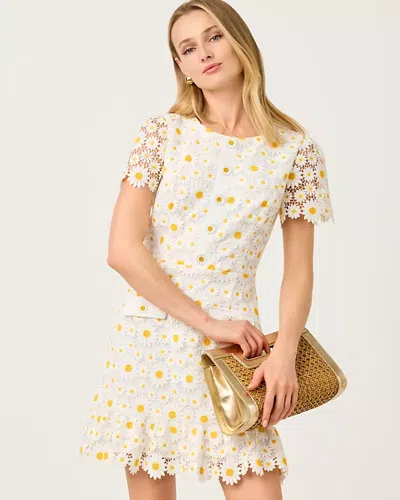 Lilly Pulitzer Peyton Skirted Romper In White