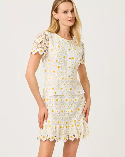 Lilly Pulitzer Peyton Skirted Romper In White