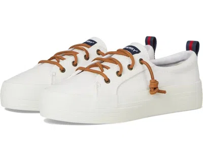 Sperry Crest Vibe Platform In White