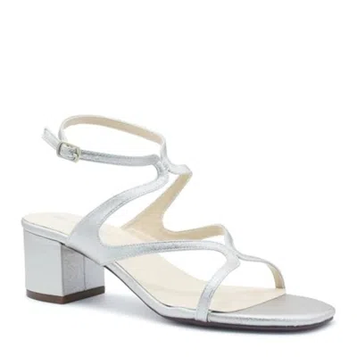 Touch Ups Cora Ankle Strap Sandal In Silver