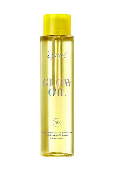 Supergoop Glow Oil Spf 50 Dry Body Oil Sunscreen In Gold