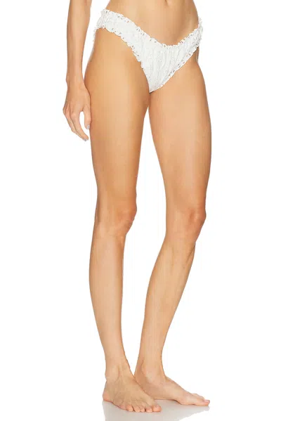 Juillet Chloe Bikini Bottom In White