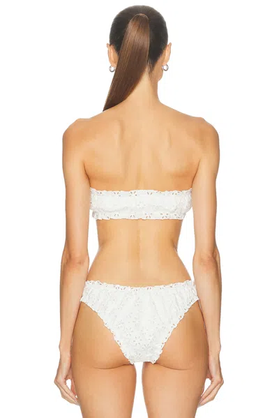 Juillet Lee Bikini Top In White