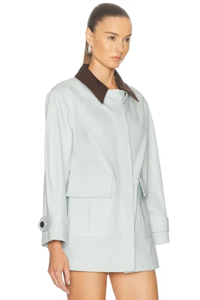 Matthew Bruch Cargo Barn Jacket In White