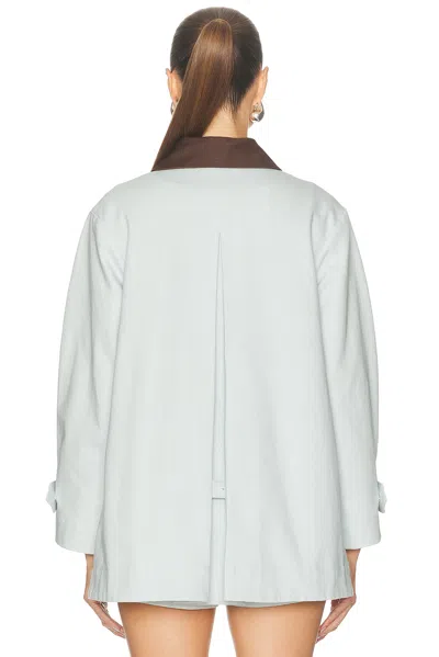 Matthew Bruch Cargo Barn Jacket In White