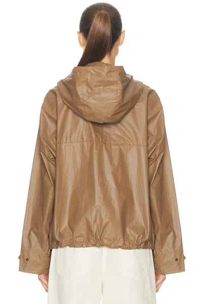 Twp Rain Check Jacket In Brown