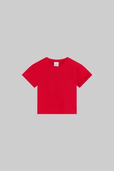 Leset Bebe Margo Tee In Red