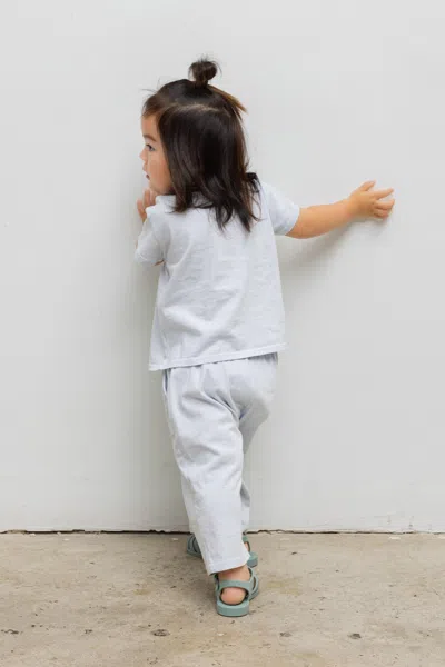 Leset Bebe Margo Tee In Gray