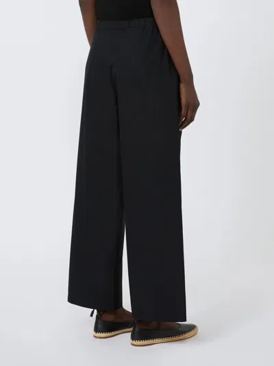 Max Mara Drawstring Casual Pants In Black