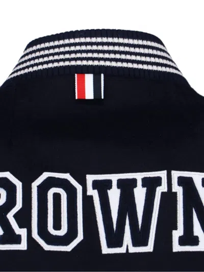 Thom Browne 4-bar Bomber Jacket In Multi