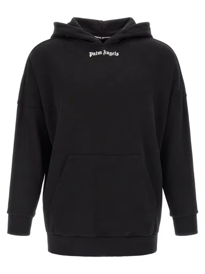 Palm Angels Chic Mini Graphic Sweater For Men In Black