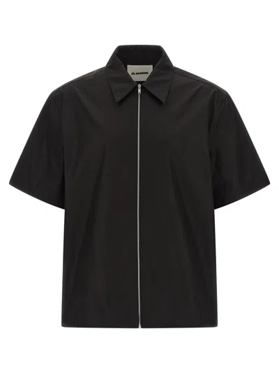 Jil Sander Men Black 201 Shirt In Black