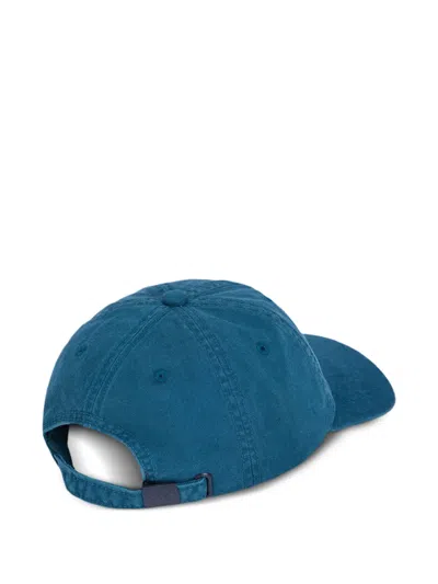 Y-3 Top-button Baseball Cap In Blue