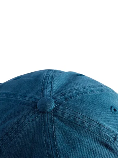 Y-3 Top-button Baseball Cap In Blue