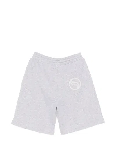 Stella Mccartney Drawstring Shorts In Gray