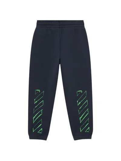 Off-white Logo-print Track Pants In Neutral
