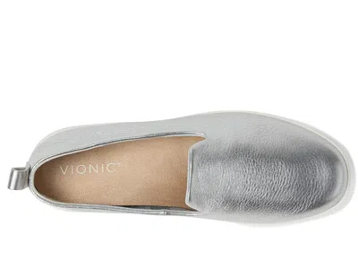 Vionic Uptown Villa Slip-on Sneaker In Silver