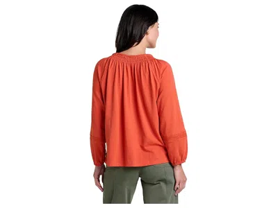 Toad And Co Primo Long Sleeve Peasant Top